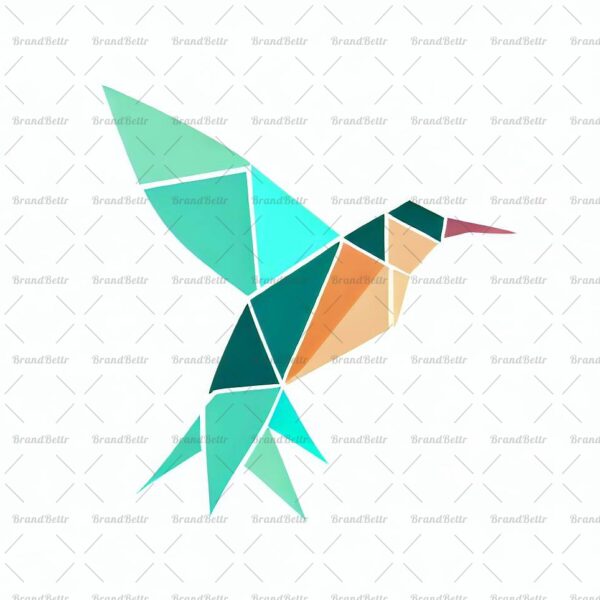 Geometrischer Kolibri